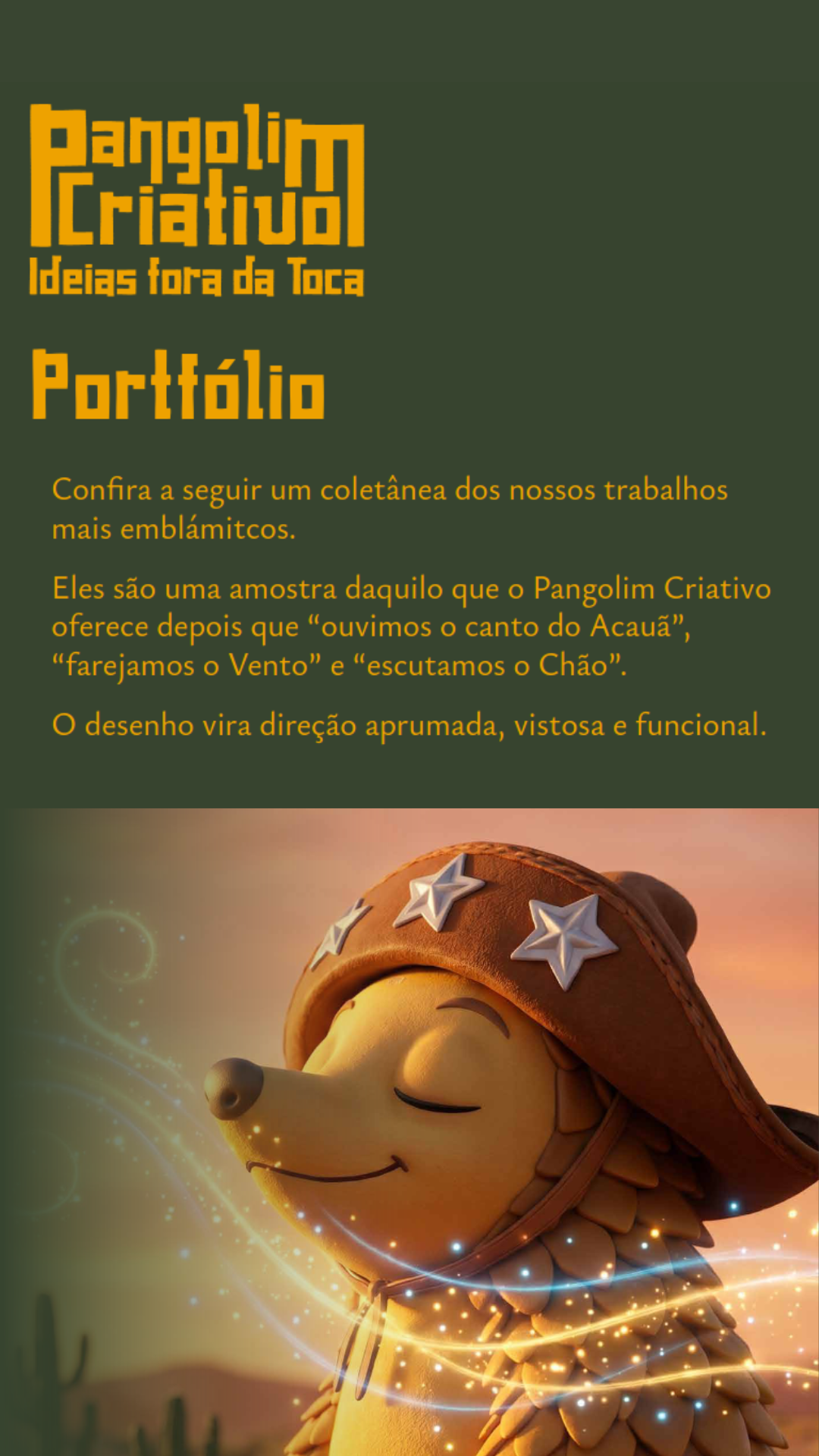 Imagem 1 - Pangolim Criativo